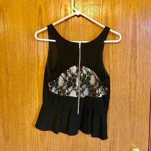 Black Express Tank, Size Small